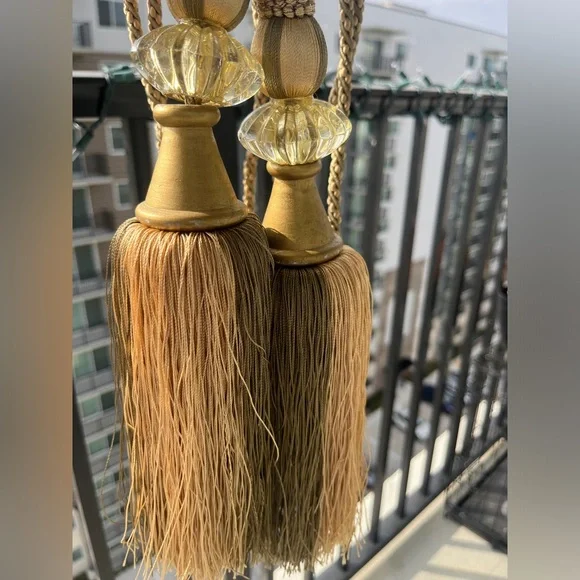 ROPE CURTAIN TASSELS - Picture 6 of 8